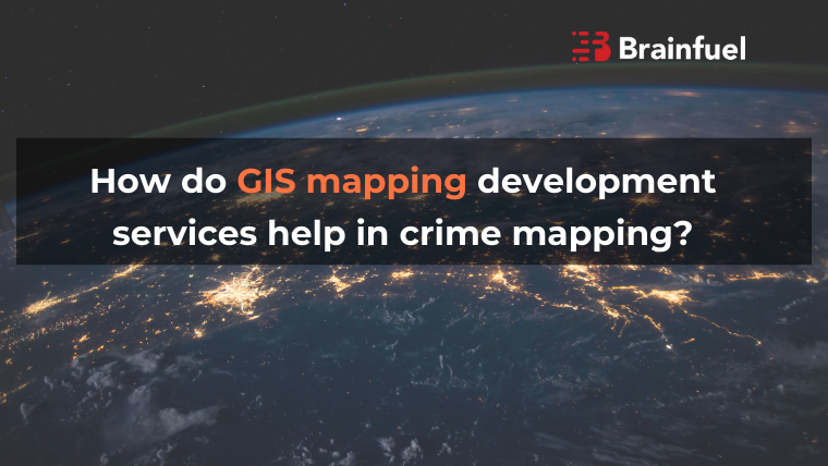 How does GIS mapping development services help in crime mapping?